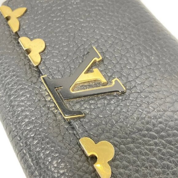 LOUIS VUITTON Portefeuille Curieuse Compact Black Capucines - 420-031725 - Picture 3 of 9